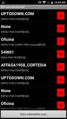 Wifi password breaker android App screenshot 3